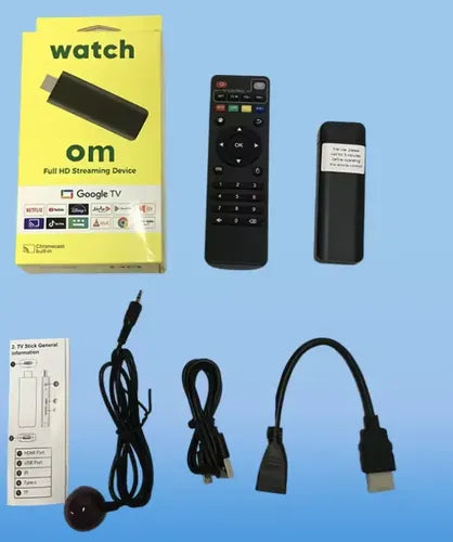 2025 Android TV Stick – 4K, Android 14, 8+128GB, WiFi 2.4G – ibo TV App Geactiveerd