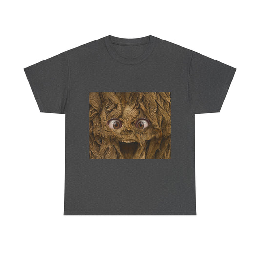 Griezelig Moss Monster T-shirt – Grappig griezelig gezicht grafisch T-shirt