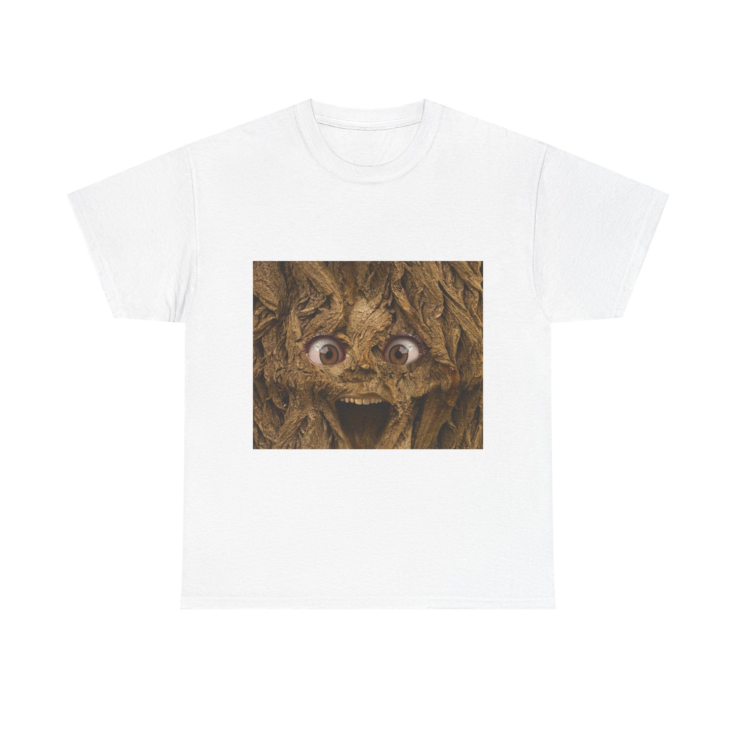 Griezelig Moss Monster T-shirt – Grappig griezelig gezicht grafisch T-shirt