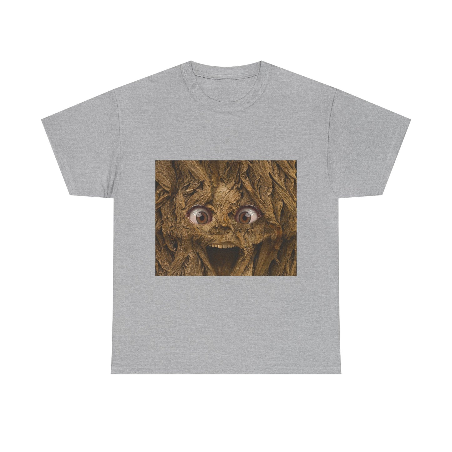 Griezelig Moss Monster T-shirt – Grappig griezelig gezicht grafisch T-shirt