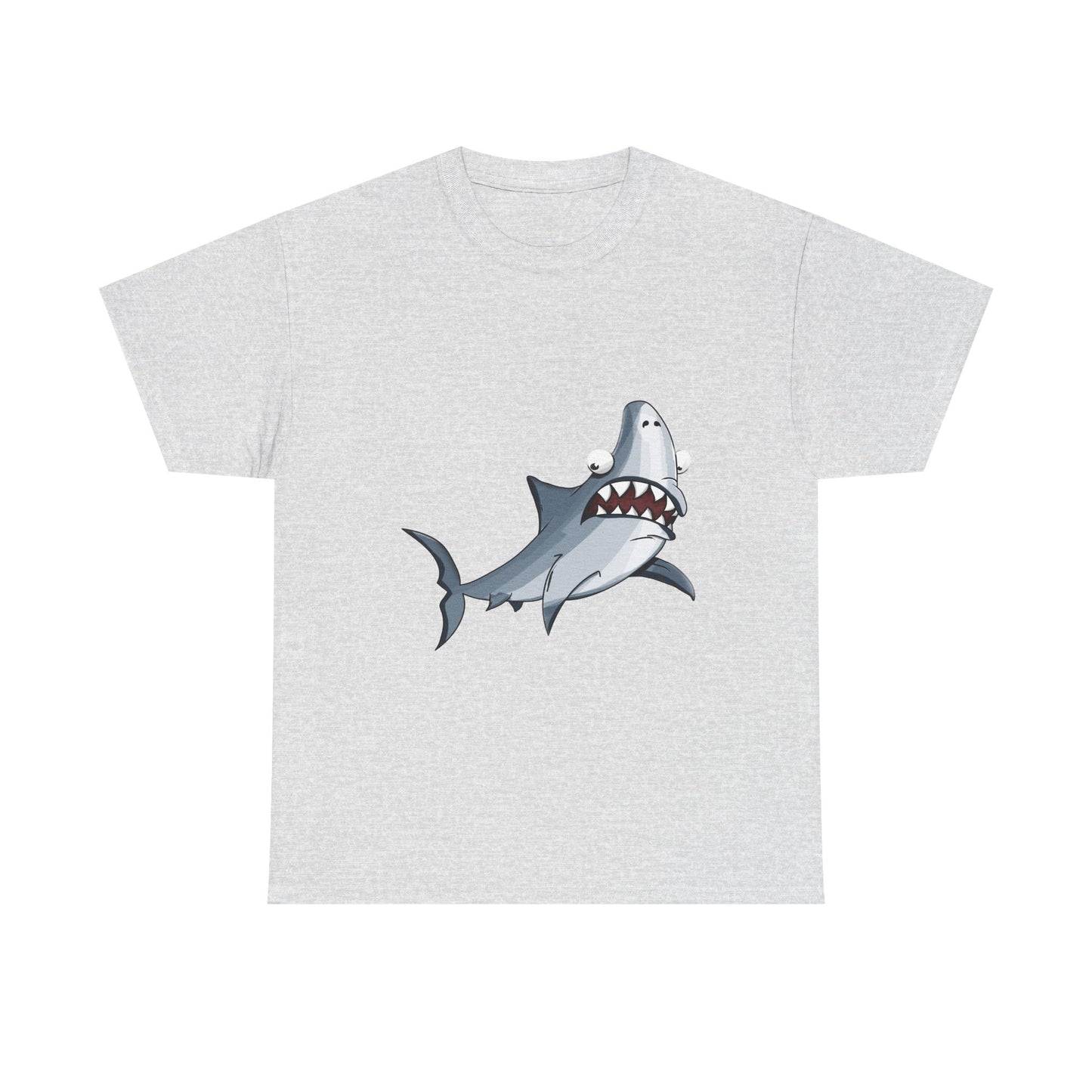 Shark Graphic Tee - Leuk Cartoon Shark strandshirt voor kinderen en volwassenen