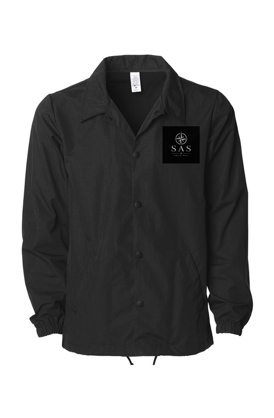Black On Black Coaches Jacket