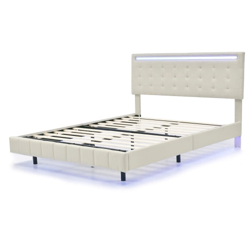 Linen Flat Double Bed